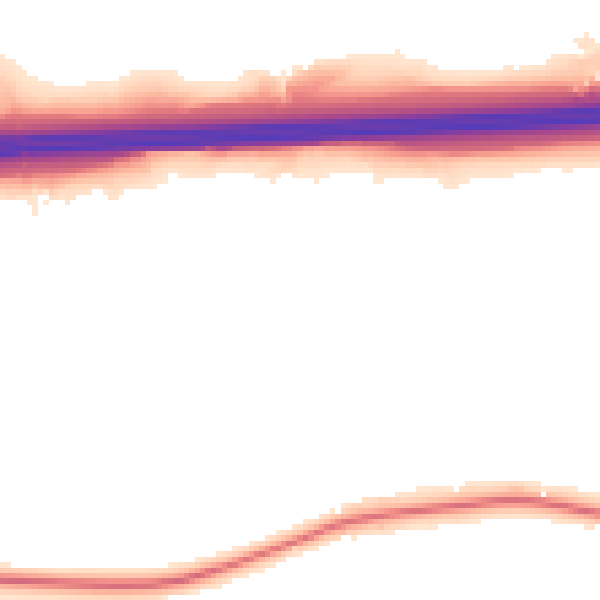 Night-time road noise heatmap for ME19 5DF