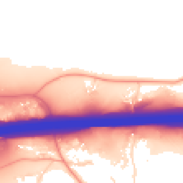 Daytime road noise heatmap for ME19 5DZ