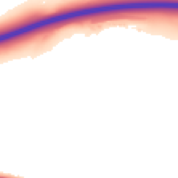 Night-time road noise heatmap for ME19 5FF