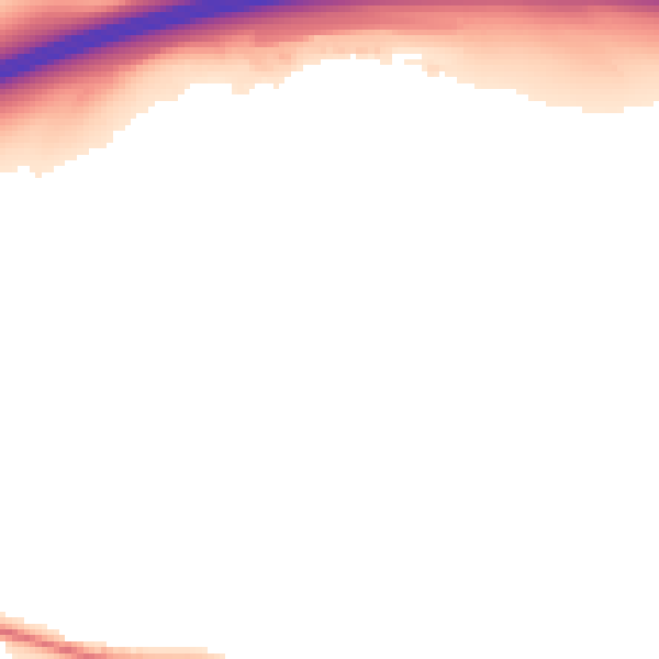 Night-time road noise heatmap for ME19 5FJ