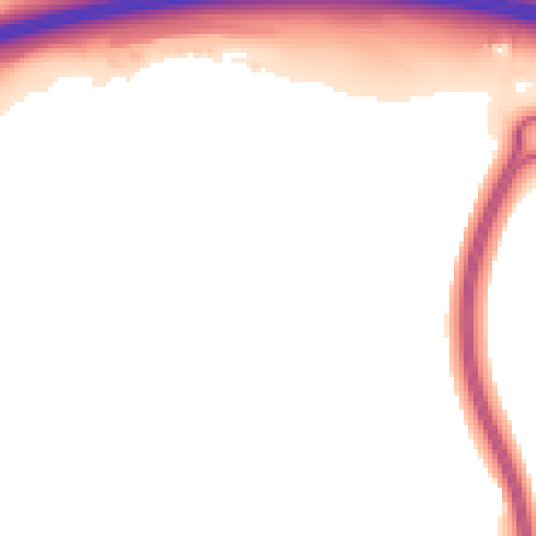 Night-time road noise heatmap for ME19 5FR
