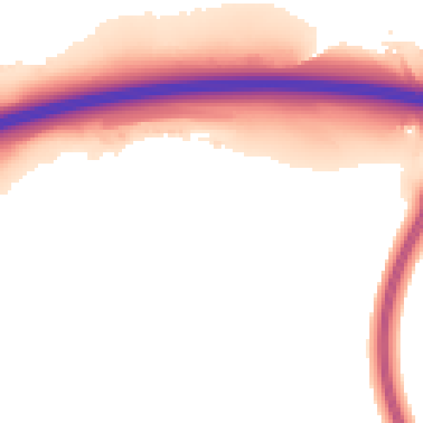 Night-time road noise heatmap for ME19 5GL