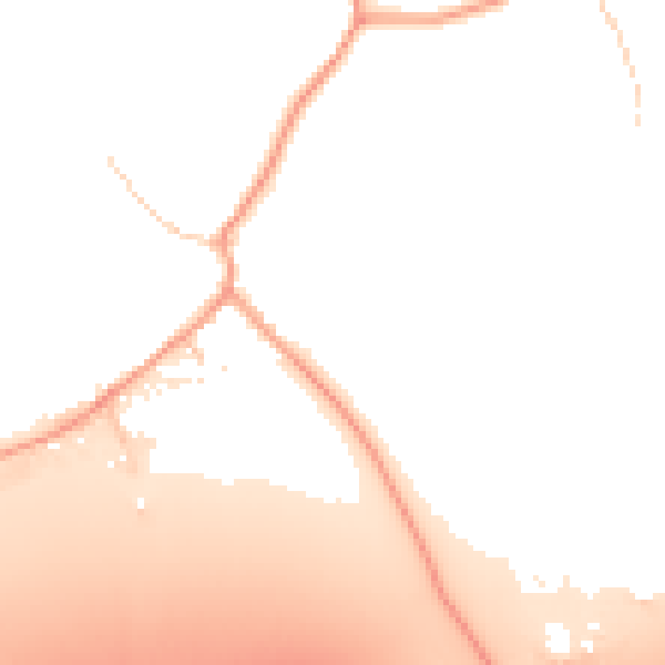 Daytime road noise heatmap for ME19 5JD