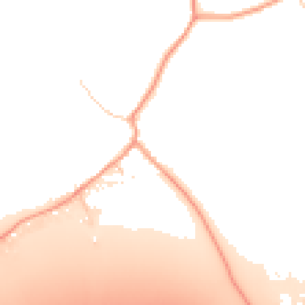 Daytime road noise heatmap for ME19 5JE