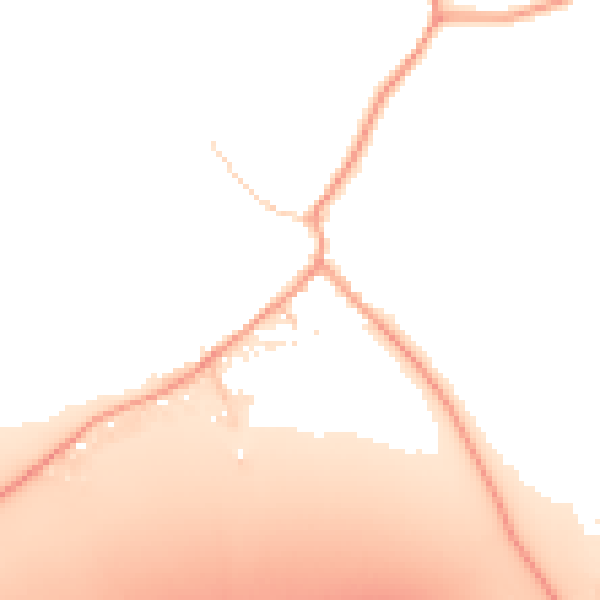 Daytime road noise heatmap for ME19 5JW