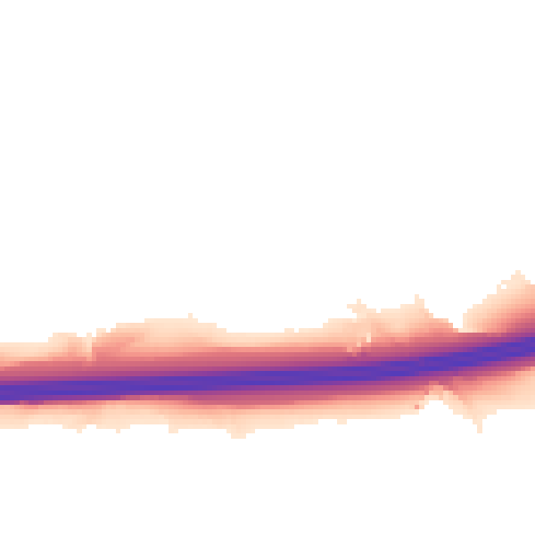 Night-time road noise heatmap for ME19 5LH