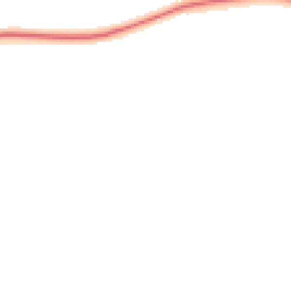 Night-time road noise heatmap for ME19 5NZ