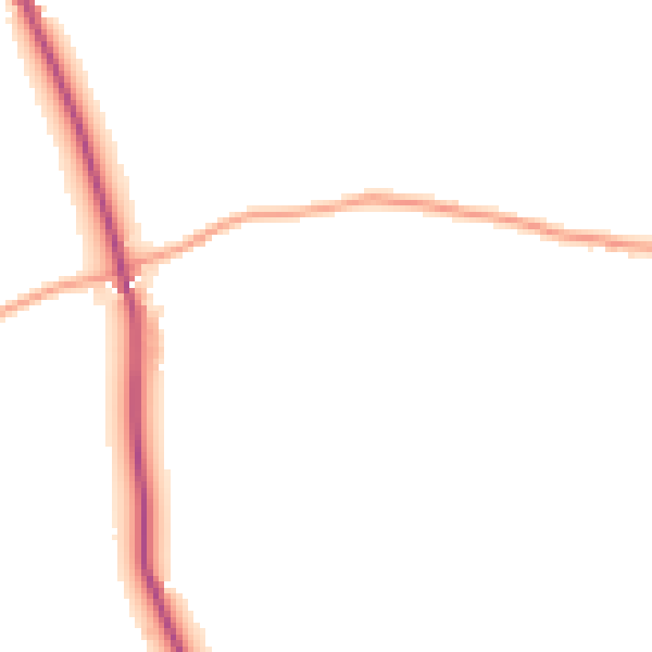 Daytime road noise heatmap for ME19 5PN