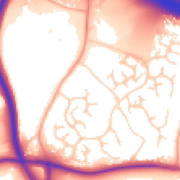 Daytime road noise heatmap for ME19 5PX