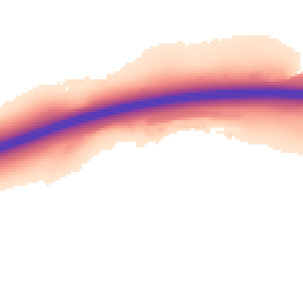 Night-time road noise heatmap for ME19 5SQ