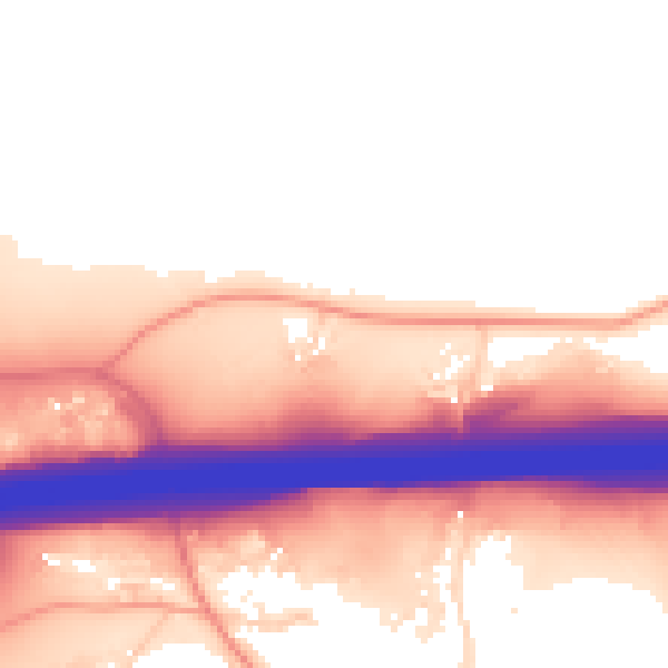 Daytime road noise heatmap for ME19 5SW
