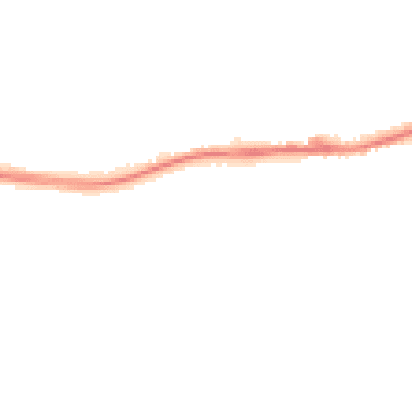 Night-time road noise heatmap for ME19 6EJ