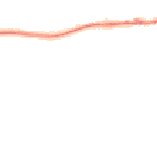 Night-time road noise heatmap for ME19 6EP