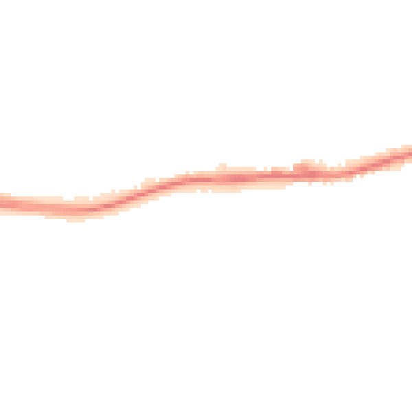 Night-time road noise heatmap for ME19 6EZ