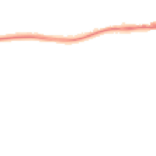 Night-time road noise heatmap for ME19 6FX