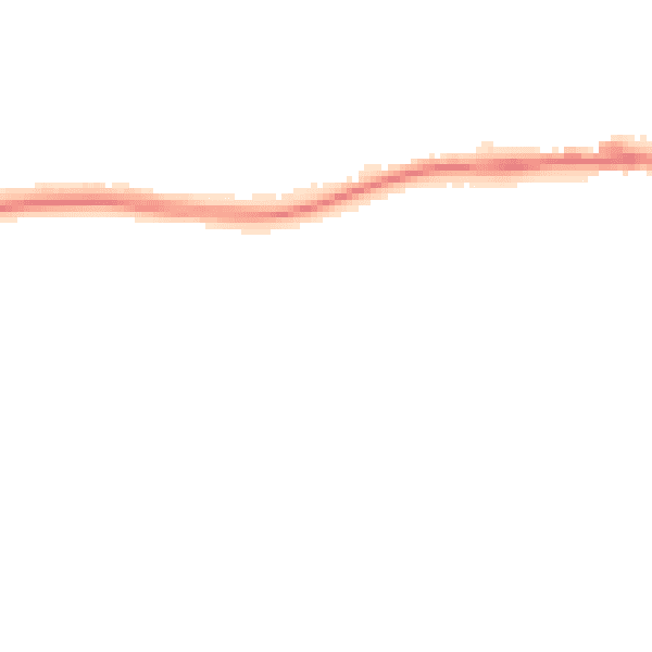 Night-time road noise heatmap for ME19 6FY
