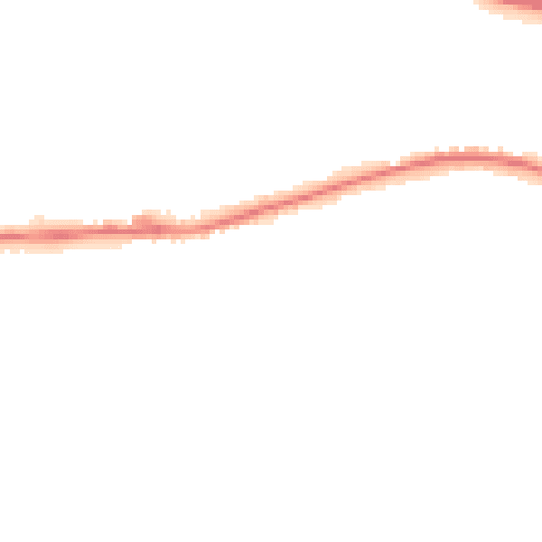 Night-time road noise heatmap for ME19 6QD