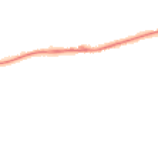 Night-time road noise heatmap for ME19 6QS