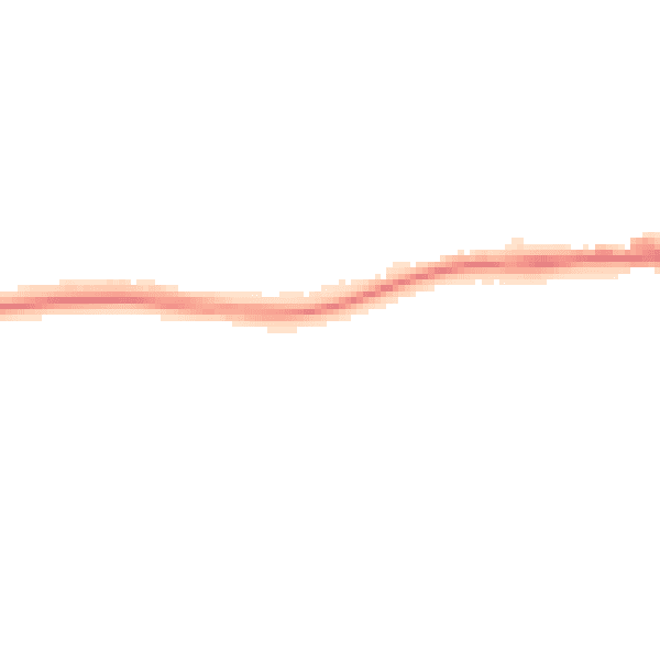 Night-time road noise heatmap for ME19 6SJ