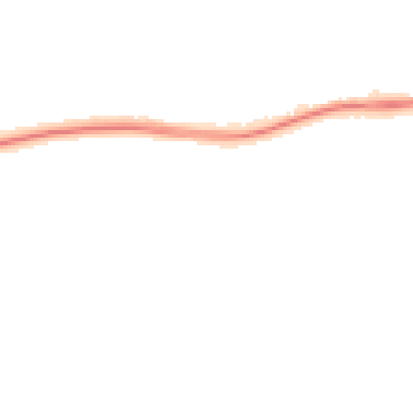 Night-time road noise heatmap for ME19 6SP