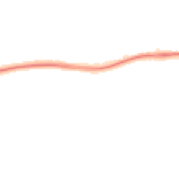 Night-time road noise heatmap for ME19 6SR