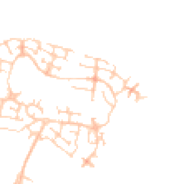 Daytime road noise heatmap for ME4 3AE