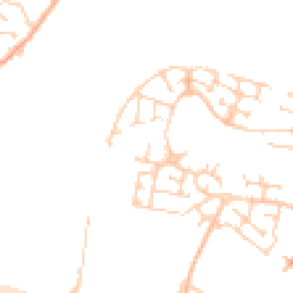 Daytime road noise heatmap for ME4 3AQ