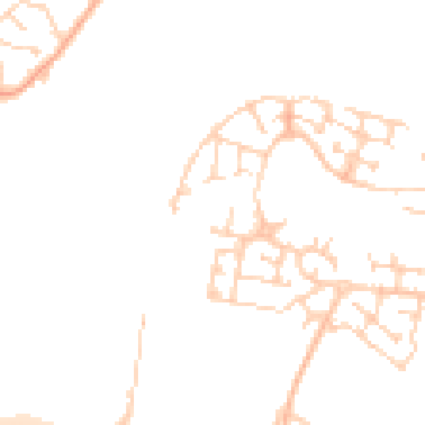 Daytime road noise heatmap for ME4 3AR