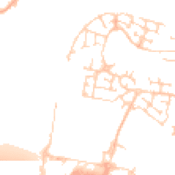 Daytime road noise heatmap for ME4 3BL