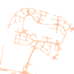 Daytime road noise heatmap for ME4 3EE