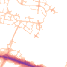 Daytime road noise heatmap for ME4 3HN