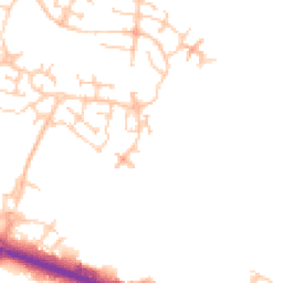 Daytime road noise heatmap for ME4 3HS