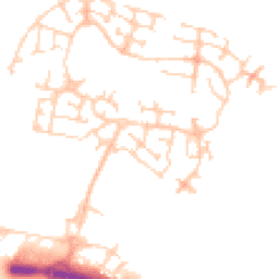 Daytime road noise heatmap for ME4 3LB