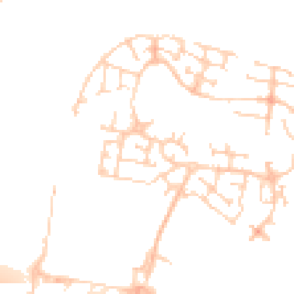 Daytime road noise heatmap for ME4 3PA