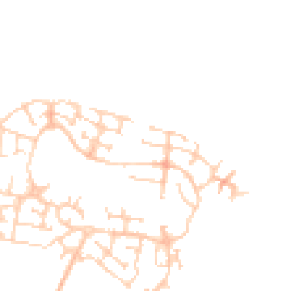 Daytime road noise heatmap for ME4 3SN