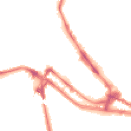 Night-time road noise heatmap for ME4 4AS