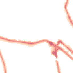 Night-time road noise heatmap for ME4 4EP