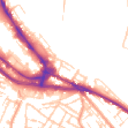 Daytime road noise heatmap for ME4 4FJ