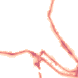 Night-time road noise heatmap for ME4 4HA