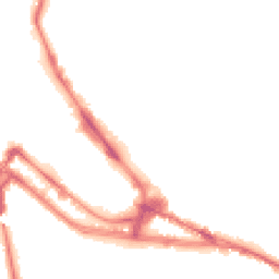 Night-time road noise heatmap for ME4 4NA