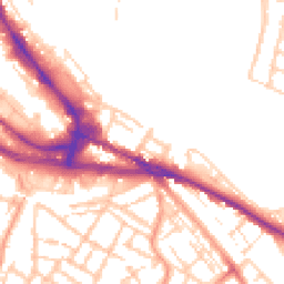 Daytime road noise heatmap for ME4 4PF