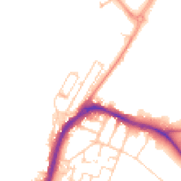 Daytime road noise heatmap for ME4 4QX