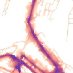 Daytime road noise heatmap for ME4 4SF