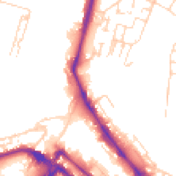 Daytime road noise heatmap for ME4 4SG