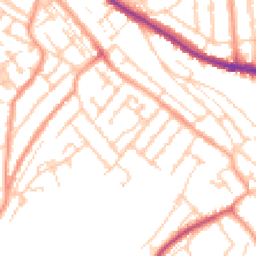Daytime road noise heatmap for ME4 5EE