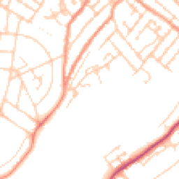 Daytime road noise heatmap for ME4 5JE