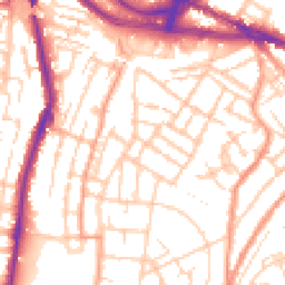 Daytime road noise heatmap for ME4 5QA