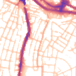 Daytime road noise heatmap for ME4 5RJ