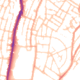 Daytime road noise heatmap for ME4 5TE