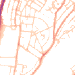 Daytime road noise heatmap for ME4 5UB